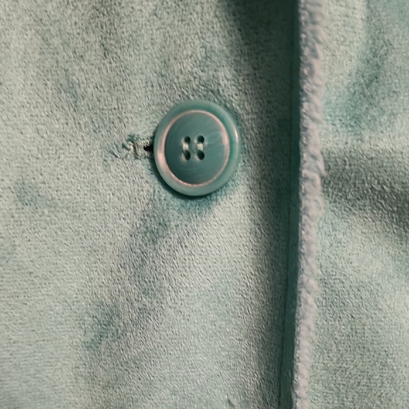 Christopher & Banks Aqua Button-Up Vest - Picture 4 of 6